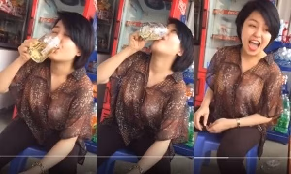 Hot girl World Cup này cũng từng một phen lao đao khi lộ ảnh quá khứ béo ú cùng khả năng bia rượu thần sầu. 