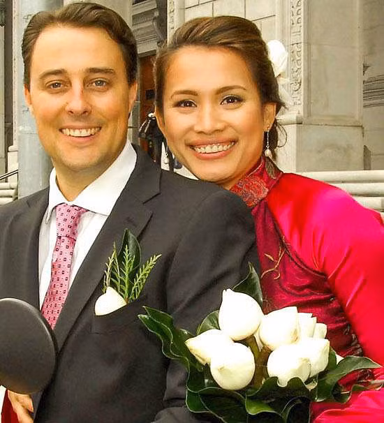 Bỏ hào quang sang Mỹ, Hoa hậu Ngọc Khánh viên mãn sống đời giản dị, trồng nho phụ chồng - Ảnh 4.