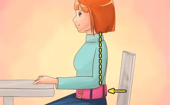 tư thế ngồi, ngồi thẳng lưng, tư thế ngồi thẳng lưng