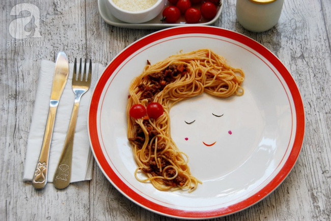 Không bé nào có thể chối từ nếu được mẹ làm món mì Ý bò bằm ngon đẹp cỡ này - Ảnh 8. Không bé nào có thể chối từ nếu được mẹ làm món mì Ý bò bằm ngon đẹp cỡ này - Ảnh 8.