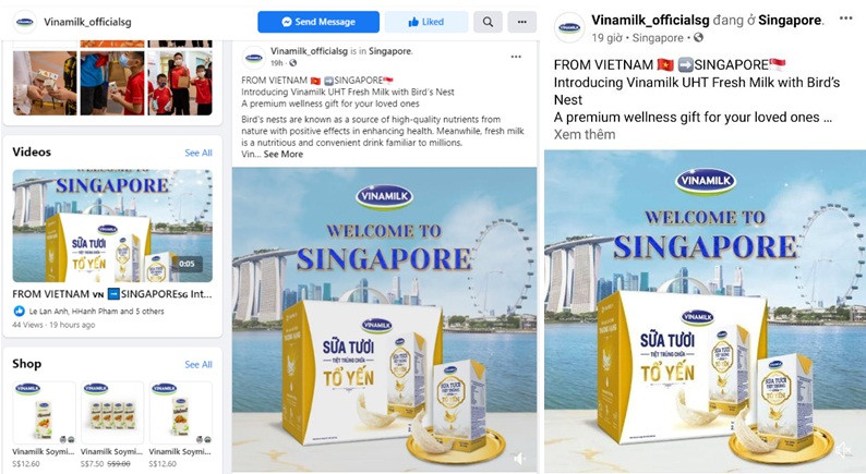 Vinamilk xuất khẩu sữa tươi chứa tổ yến đi Singapore ảnh 10 Vinamilk xuất khẩu sữa tươi chứa tổ yến đi Singapore, tiếp tục phát triển thị trường với phân khúc cao cấp