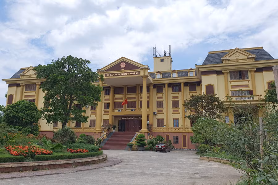 TAND tỉnh Nghệ An. (Ảnh: Phạm Tâm)