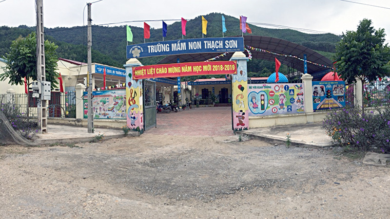 Trường Mầm non Thạch Sơn.