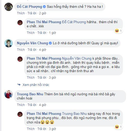 Nhiều sao Việt bình luận về chia sẻ mới của Mai Phương.