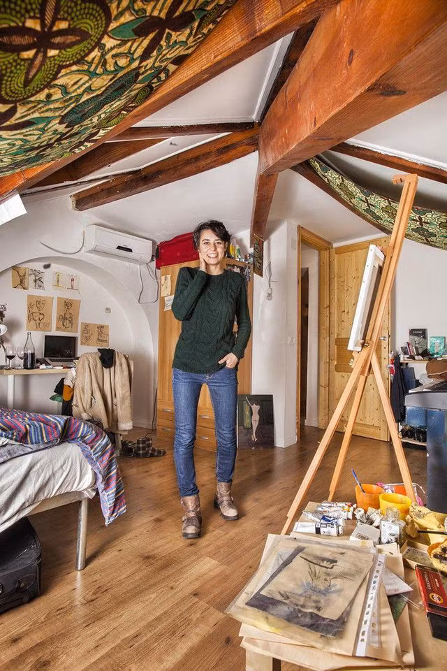 Caroline là sinh viên năm 3 khoa Y Đại Học Naples, Italia. (Ảnh: Henny Boogert)