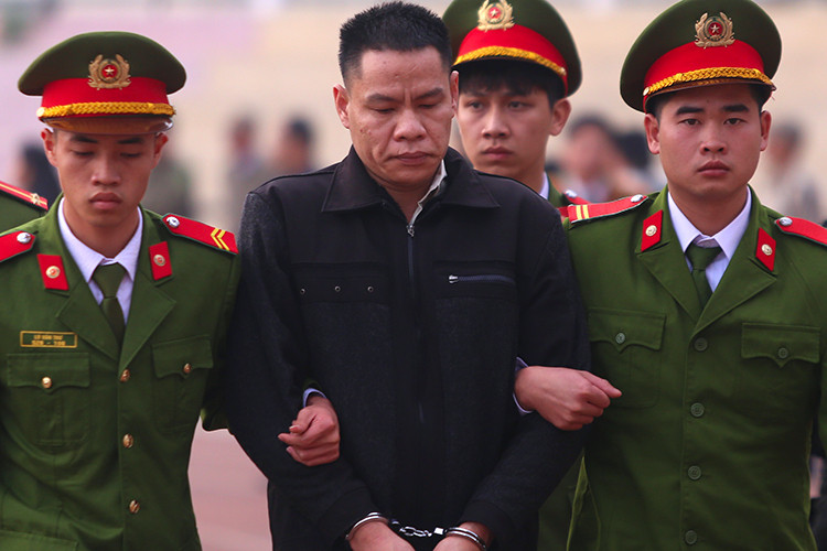 Vì Văn Toán - chủ mưu vụ án.Ảnh: Phạm Dự. Chủ mưu vụ án Vì Văn Toán. Ảnh: Phạm Dự.