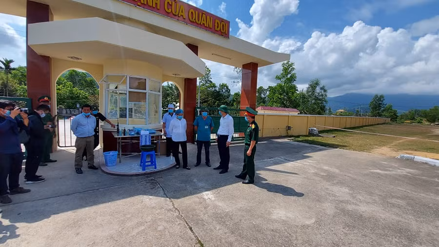 Cận cảnh khu cách ly 69 công dân trở về từ Hàn Quốc