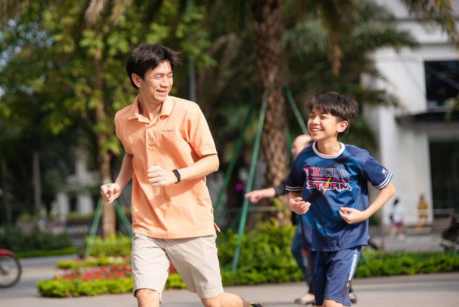 Vinschool kêu gọi phụ huynh, học sinh tham gia "Thử thách chạy 30 ngày" vì sức khỏe, vì cộng đồng ảnh 2 Chú thích ảnh