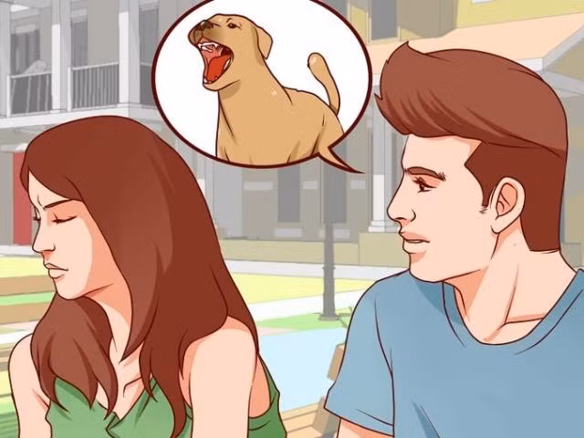 Méo mặt vượt qua thử thách sợ chó 