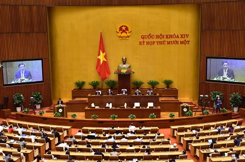 Kỳ họp 11 Quốc hội khóa XIV.