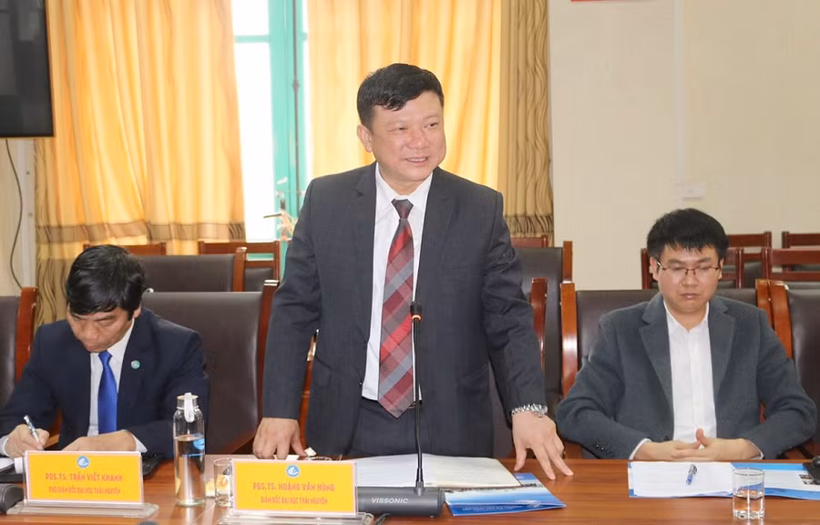 PGS.TS Hoàng Văn Hùng, Giám đốc Đại học Thái Nguyên.