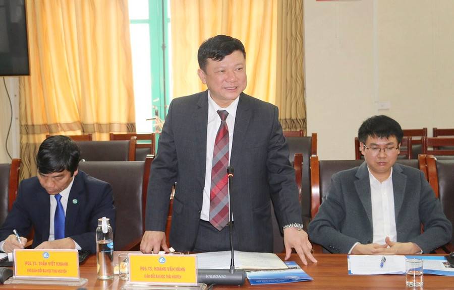 PGS.TS Hoàng Văn Hùng, Giám đốc Đại học Thái Nguyên.