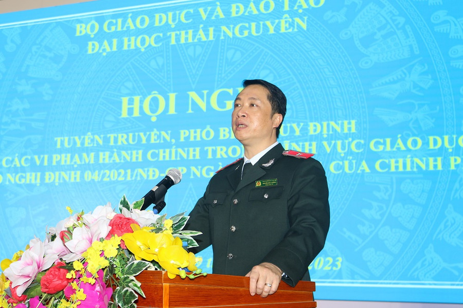 TS. Nguyễn Đức Cường, Chánh Thanh tra Bộ Giáo dục và Đào tạo.