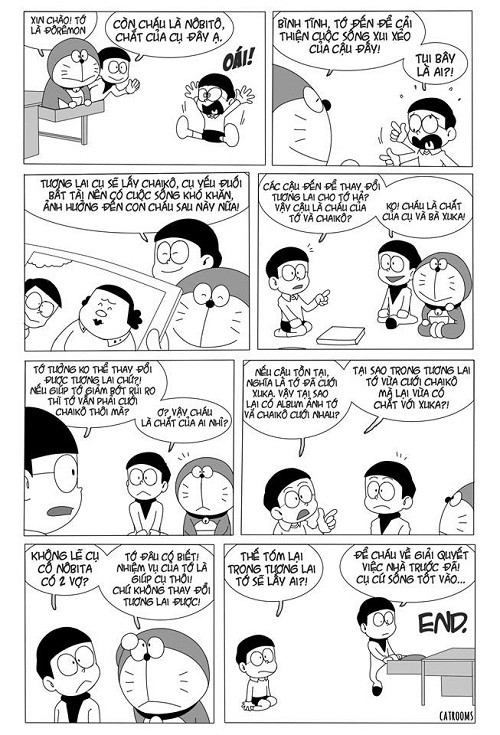 Truyện Doreamon phiên bản 1 tập.