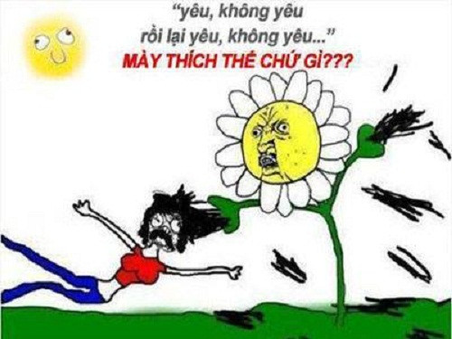 Khi loài hoa nổi loạn.