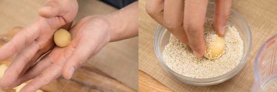 Cách làm bánh vừng xốp giòn cho ngày Tết không cần lò nướng ảnh 3