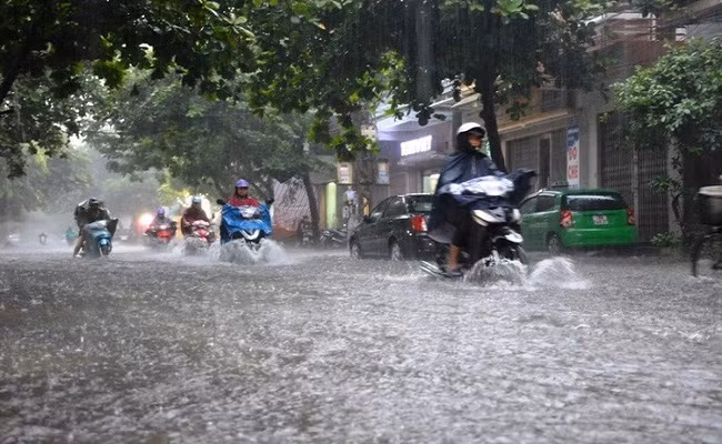 Thời tiết hôm nay mưa vừa, mưa to nhiều nơi trên cả nước