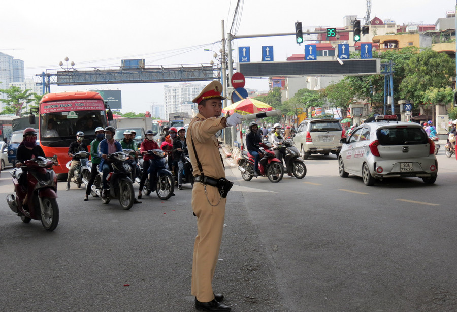Dịp nghĩ lễ 30/4 - 1/5 tại Hà Nội: Phương án vận tải đã sẵn sàng ảnh 1