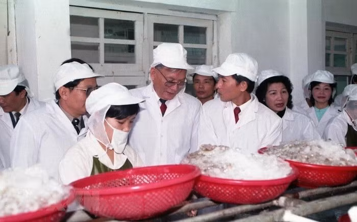 Hình ảnh về hoạt động đối nội của nguyên Chủ tịch nước Lê Đức Anh ảnh 17