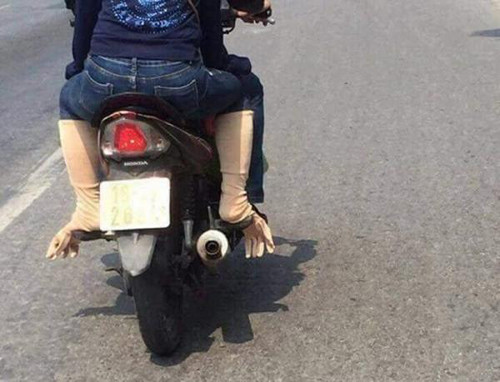 Bí kíp chống nóng ngày hè ảnh 11 Một cách dùng khác của bao tay.