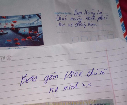 Gửi thiệp mời cưới qua Facebook, chủ nhân "khóc thét" khi thấy tiền mừng ảnh 4 Mừng cưới...