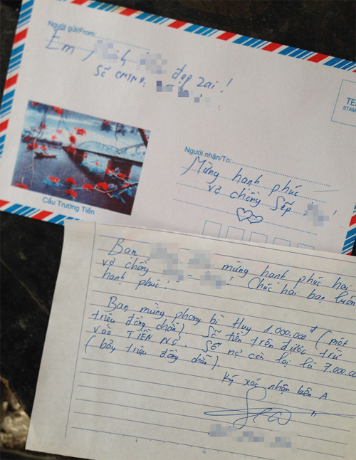 Gửi thiệp mời cưới qua Facebook, chủ nhân "khóc thét" khi thấy tiền mừng ảnh 5 ... bằng cách trừ nợ.