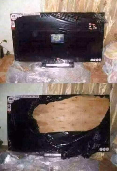 Hậu quả của việc mua hàng qua mạng.