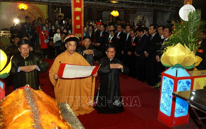 Lễ hội Đền Trần năm 2019 chính thức khai mạc ảnh 3 Chú thích ảnh