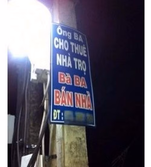 Căn nhà chia đôi.