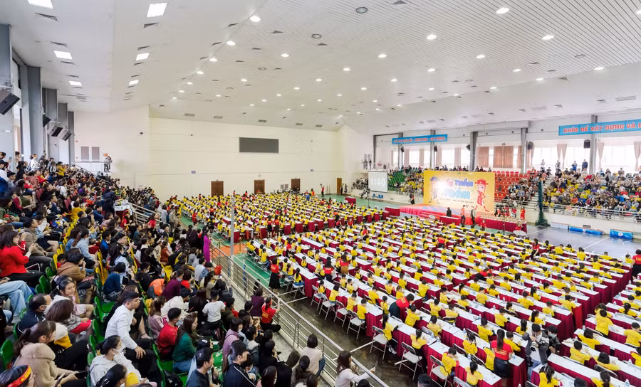 Hình ảnh cuộc thi “Tiểu Thần Toán 2020”