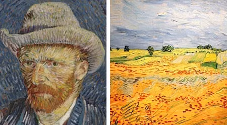 Danh họa Van Gogh được cho là đã dùng súng tự sát trên một cánh đồng lúa mỳ gần Paris vào năm 1890.