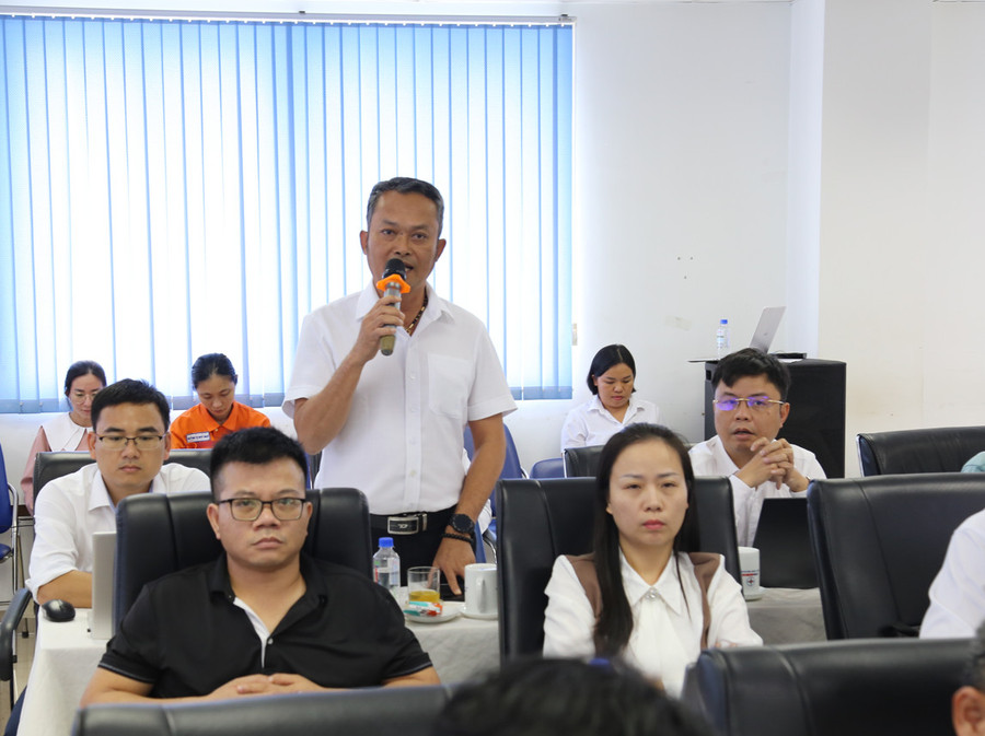 Các học viên tham gia trao đổi. (Ảnh: CTCC)