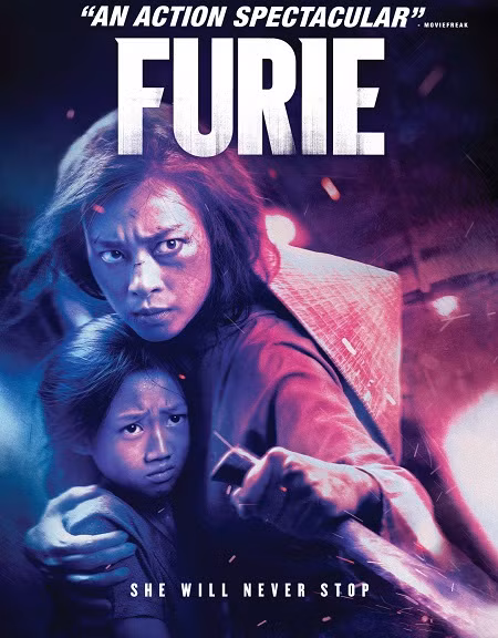 Bìa đĩa Blu-Ray của Hai Phượng ở Mỹ.