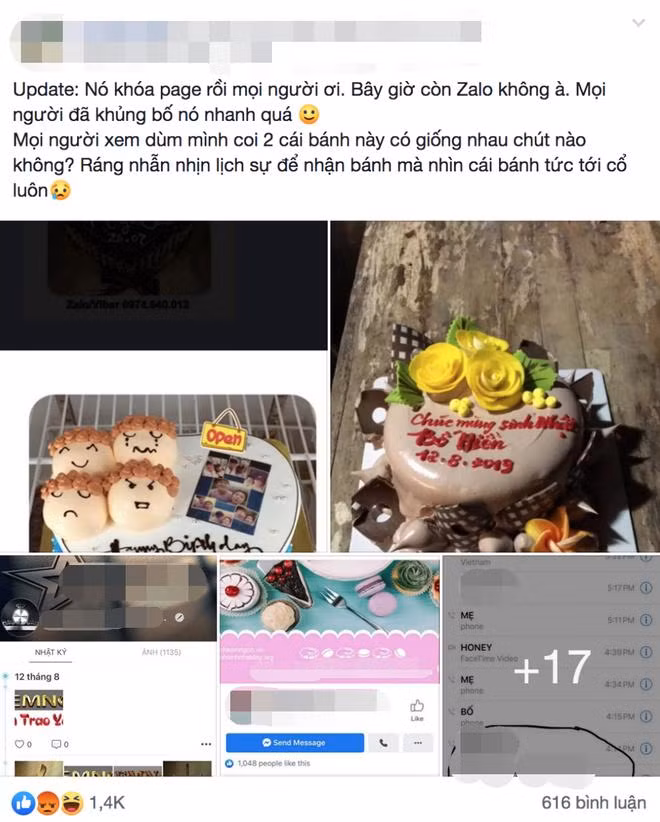 Bài đăng của chị V.P.