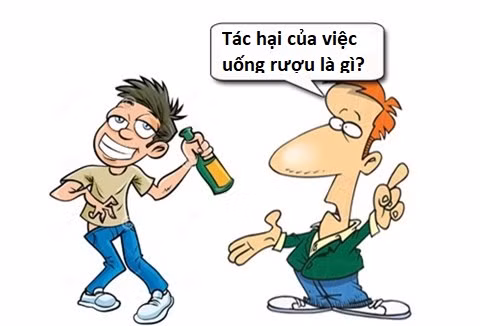Tác hại của việc uống rượu