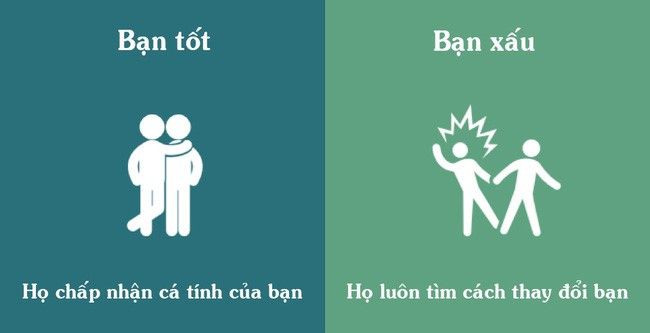 Sự khác biệt giữa bạn tốt và người giả tạo hình ảnh 5 Su khac biet giua ban tot va nguoi gia tao hinh anh 5