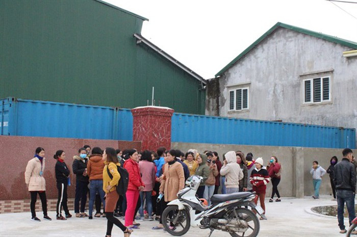 Trước đó, do công ty chậm chi trả lương, 300 công nhân đơn vị này đã đình công, nghỉ việc.