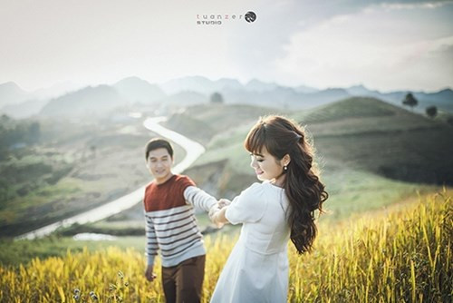 Bộ ảnh cưới đẹp như mơ ở Mộc Châu của cặp đôi “oan gia“ ảnh 12