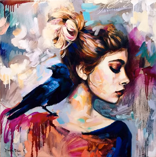 Hoạ sĩ 16 tuổi mang giấc mơ vào trong tranh