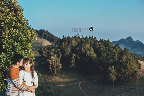 Bộ ảnh cưới đẹp như mơ ở Mộc Châu của cặp đôi “oan gia“ ảnh 4