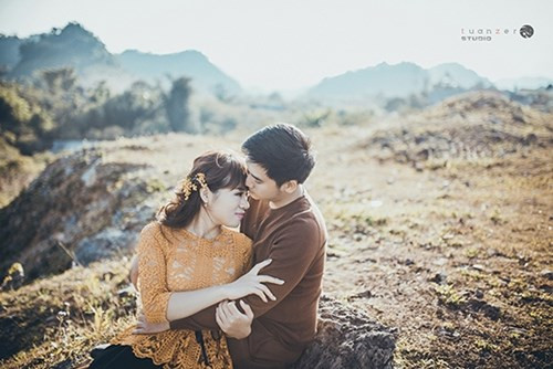 Bộ ảnh cưới đẹp như mơ ở Mộc Châu của cặp đôi “oan gia“ ảnh 11