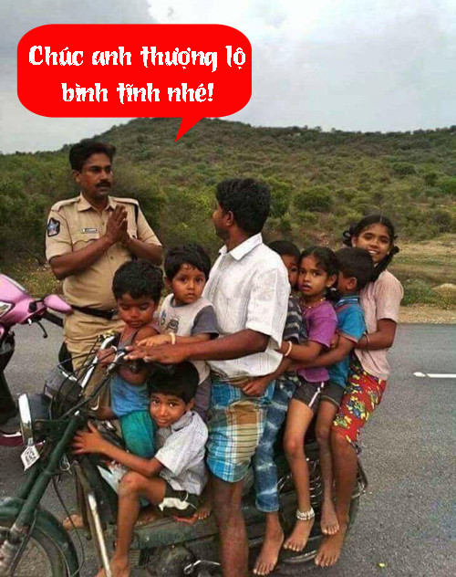 Những ảnh hài hước ngày 15/2 ảnh 4 Thôi đi đi, không phạt gì đâu.