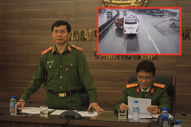 Thiếu tướng Hoàng Quốc Định - Giám đốc Cảnh sát Phòng cháy và chữa cháy Hà Nội.