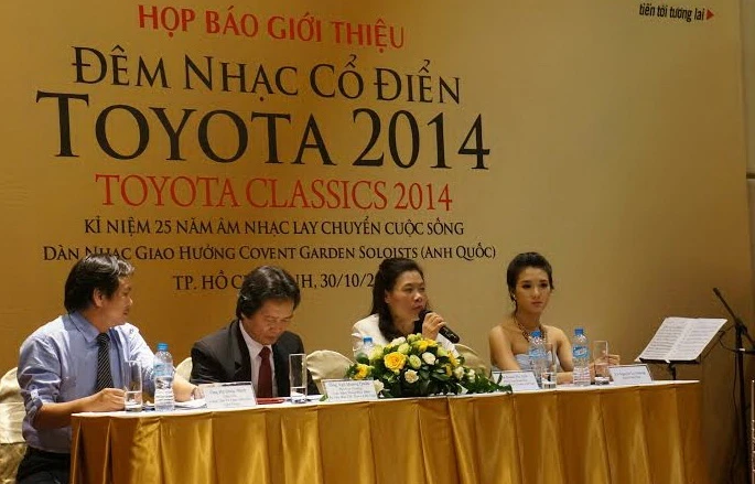 Đêm nhạc cổ điển Toyota 2014: Sẽ dành trọn tiền vé Hỗ trợ Tài năng trẻ Âm nhạc Việt Nam