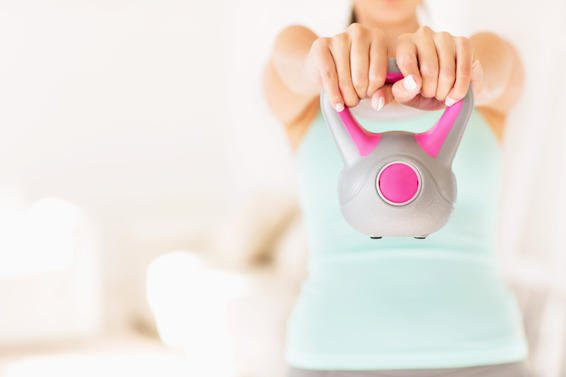 Tập tạ tay kettlebells Tập tạ tay kettlebells