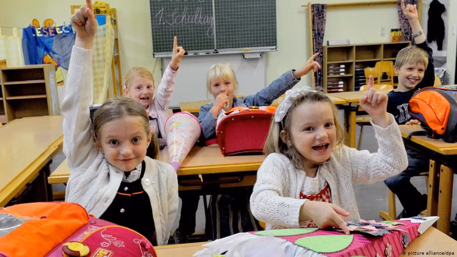 Học sinh tiểu học Đức.