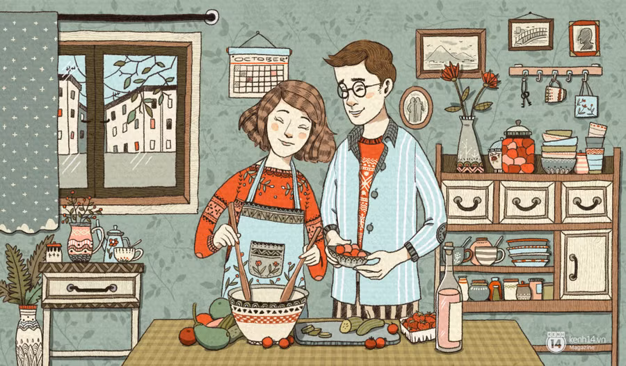 40 năm ngày cưới của mẹ chồng