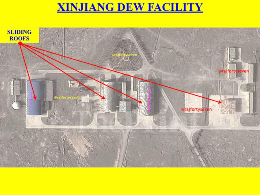 Căn cứ diệt vệ tinh của Trung Quốc ở Tân Cương 