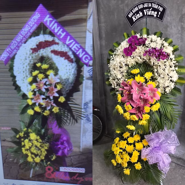 Đặt vòng hoa viếng trên mạng, khách sốc tận óc khi sát giờ viếng lại nhận được vòng hoa hồng - Ảnh 3.