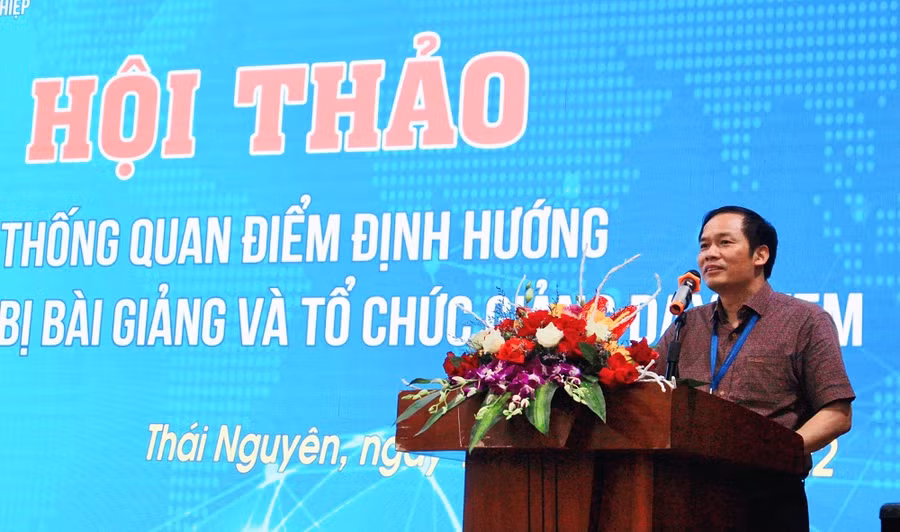 PGS.TS Vũ Ngọc Pi – Phó Hiệu trưởng Trường Đại học Kỹ thuật Công nghiệp